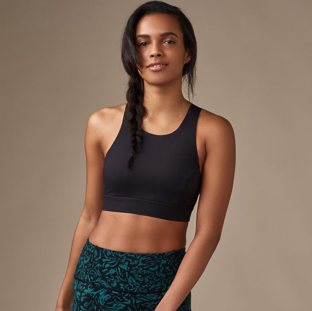 Lululemon Size 4 Black Sports Bra